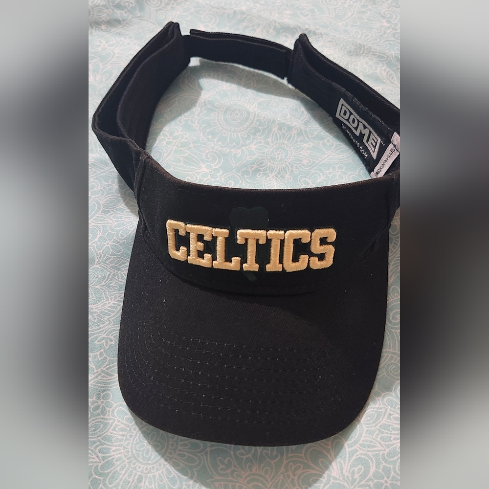 Celtics Black Visor